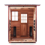 Sierra Full Spectrum Infrared Sauna (4 Person) Saunas Enlighten Sauna