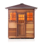 Sierra Full Spectrum Infrared Sauna (4 Person) Saunas Enlighten Sauna