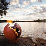 Third Rock Fire Pit Fire Fire Pit Art