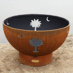 Tropical Moon Fire Pit Fire Fire Pit Art