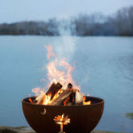 Tropical Moon Fire Pit Fire Fire Pit Art