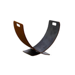 Wings of Flight Carbon Steel Log Rack Accessories Fire Pit Art