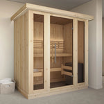 XPERIENCE X6 Traditional Nordic Sauna (3 Person) Saunas SaunaLife 