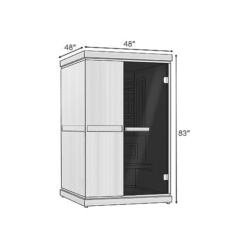 Finnmark Trinity Infrared & Steam Sauna Hybrid (2 Person) Saunas Finnmark 