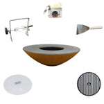 Arteflame Classic 40" Fire Bowl with Cooktop - Home Chef Bundle (5 Accessories) Fire Arteflame 