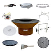 Arteflame Classic 40" Grill Low Round Base - Home Chef Max Bundle (10 Accessories) Fire Arteflame 