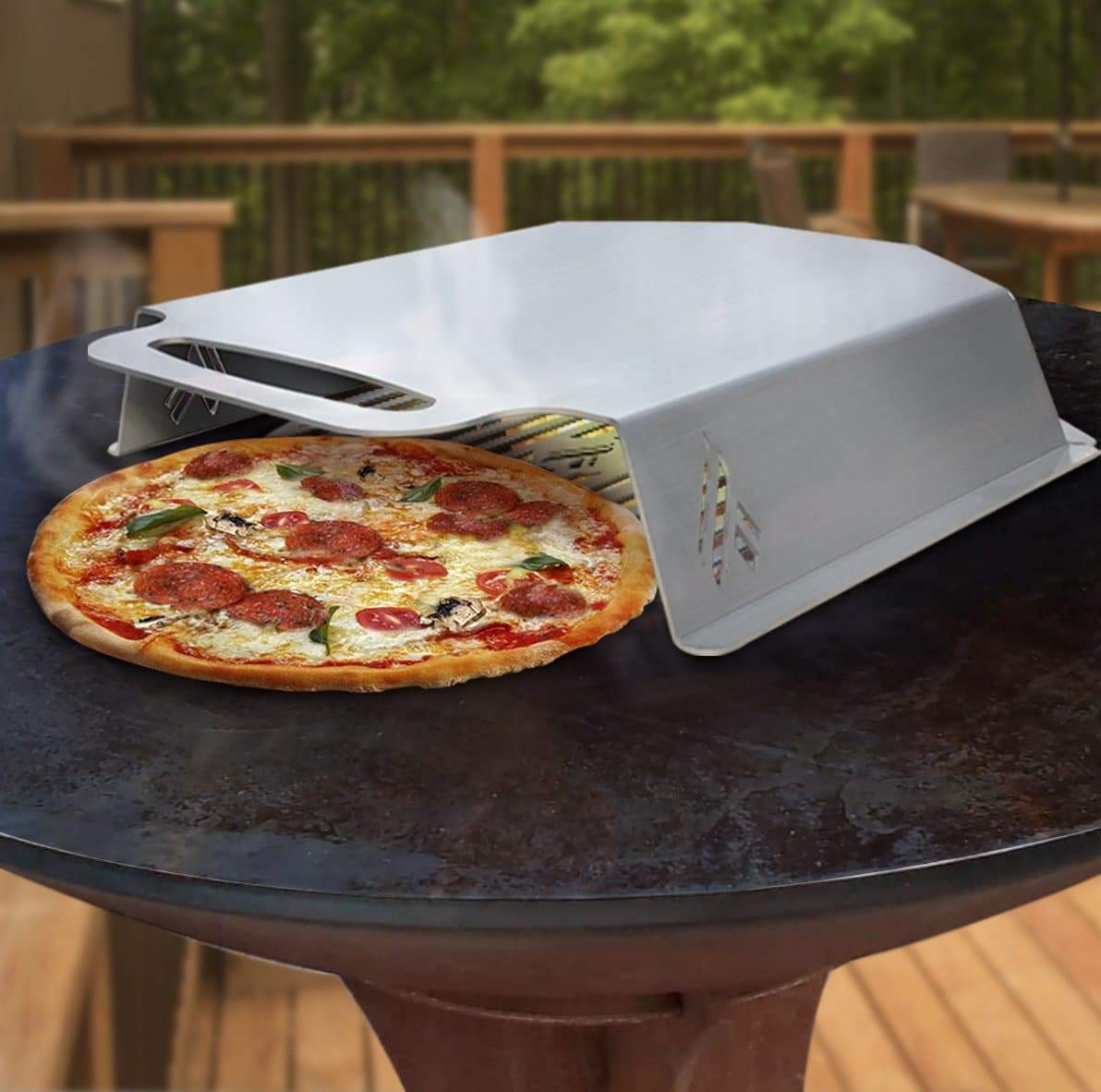 Pizza With Pizza Grate – thermaliving