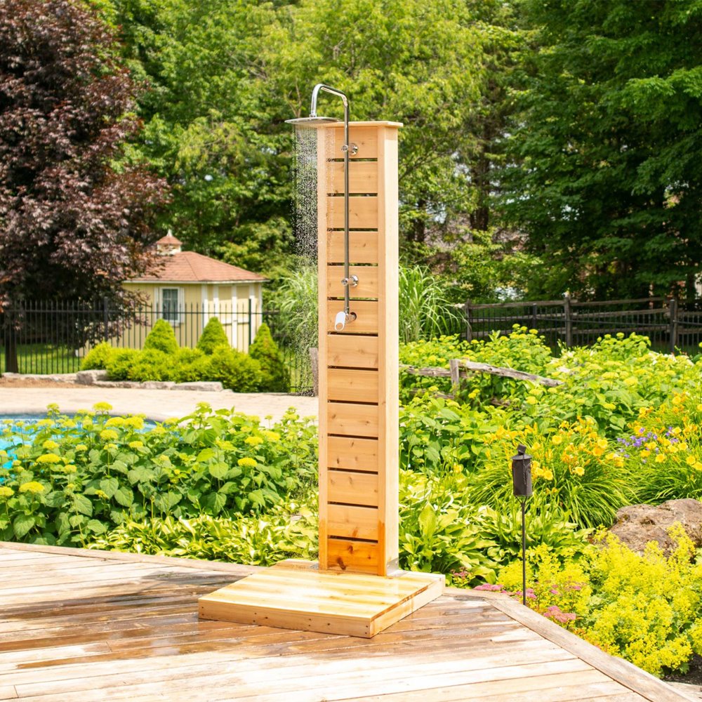 Canadian Timber Sierra Pillar Shower Accessories Dundalk LeisureCraft 