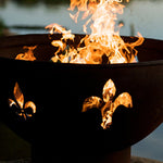 Fleur de Lis Fire Pit Fire Fire Pit Art 