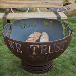 In God We Trust Fire Pit thermaliving 