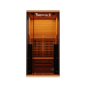 Medical 5 Ultra Full Spectrum Infrared Sauna (1 Person) Saunas Medical Saunas 