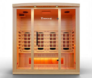 Medical 6 Infrared Sauna (5 Person) Saunas Medical Saunas 