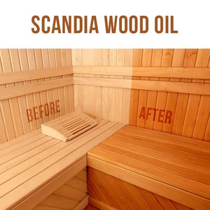 Sauna Wood Oil - 100% Natural Accessories Scandia 
