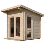 SaunaLife Outdoor Garden Sauna (6 Person) Saunas SaunaLife Scandia Ultra 9kW 