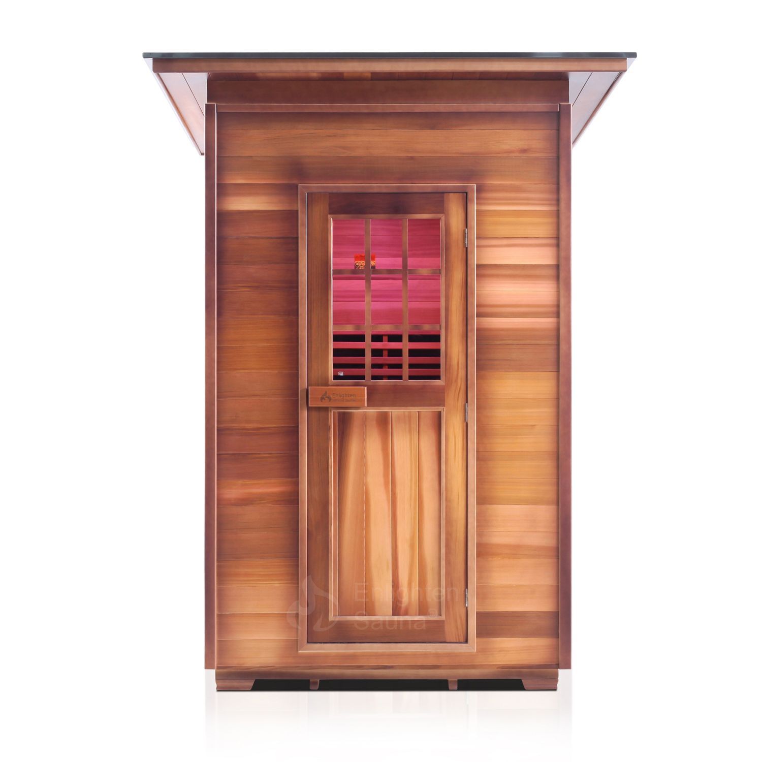 Sierra Full Spectrum Infrared Sauna (2 Person) Saunas Enlighten Sauna 